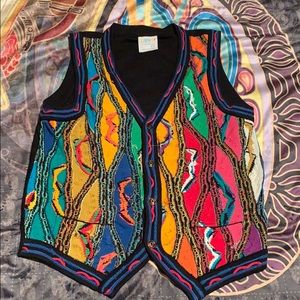 Vintage COOGI vest size Large